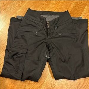 Patagonia Snowbell Black Wide Leg Ski/Snowboarding Pants